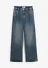 Wide Leg Jeans High Waist, Low Stretch, bonprix