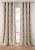 Färdigsydd gardinlängd i jacquard med glansig look (1-pack), bonprix