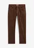 Stretchig manchesterbyxa i ledig design, regular fit, bonprix