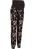 Mammabyxa i luftig viskos, Loose Fit, bonprix