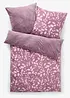 Vändbart Cashmere Touch-påslakanset med blommönster, bonprix