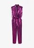 Glansig jumpsuit, bonprix