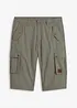 Cargoshorts av ren bomull, Regular Fit, bonprix
