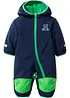 Overall i softshell med teddyfleece och huva, bonprix