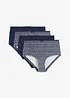 Maxihipstertrosa i ekologisk bomull (4-pack), bonprix