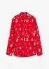 Långärmad barnskjorta med julmotiv, bonprix