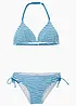 Bikini med återvunnen polyamid för barn (2 delar), bpc bonprix collection