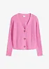 Ribbstickad cardigan, bonprix