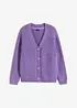 Ribbstickad cardigan, bonprix