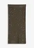 Stickad kjol med paljetter, bonprix