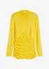 T-shirt med rynkning, bonprix