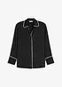 Blus med kontrasterande passpoaler, bonprix