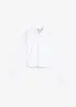 Croppad blus i ren bomull, bonprix