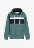 Sweatshirt med huva, bonprix
