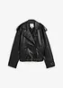 Kort trenchcoat i skinnimitation, bonprix