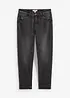 Classic Fit Stretch Jeans i kortare modell med avsmalnande ben, bonprix