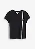 Kort T-shirt med tryck, bonprix