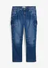 Relaxed Fit Cargo Stretch Jeans, Straight, bonprix