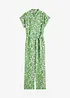 Jumpsuit i följsam viskosmix, bonprix