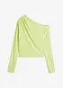 Off-shoulder-topp med rynkning, bonprix