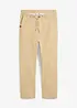 Chinos i ren bomull med raka ben, Relaxed Fit, bonprix