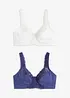 Minimizer-BH utan bygel (2-pack), bonprix