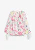 Muslinblus i ren bomull, bonprix