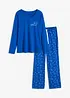 Pyjamas i bomull, bonprix