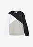 Sweatshirt i ren ekologisk bomull för barn, avslappnad passform, bonprix