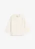Stickad oversizetopp, bonprix