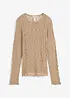 Stickad jumper med strukturmönster, bonprix