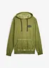 Sweatshirt med huva i ekologisk bomull, bonprix