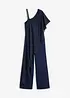 One shoulder-jumpsuit med strassdekoration, bonprix