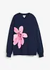 Sweatshirt med tryck i bomullsmix, bonprix