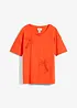 T-shirt med spetsdetalj, bonprix