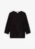 Topp med spets och omlottlook, bonprix