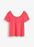 T-shirt med djupt ringad rygg, bonprix