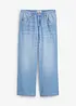 Straight Jeans Mid Waist med bekväm midja, cropped, bonprix