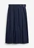 Jeanskjol i omlottstil, Super Soft, bonprix