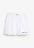 Trikåshorts med broderi, bonprix