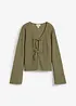 Cardigan av crepe, bonprix