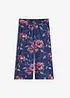 Pyjamasbyxa i culottemodell med sidfickor, med viskos, bonprix