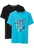 T-shirt för barn (2-pack), ekologisk bomull, bonprix
