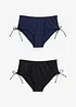 Bikinibyxa med lätt formande effekt (2-pack), bonprix