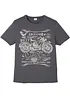 T-shirt med tryck, bonprix