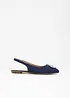 Ballerinaskor med slingback, bonprix