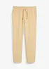 Stretchig dra på-byxa med raka ben, Relaxed Fit, bonprix