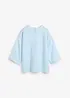 Oversizeblus i rent linne, bonprix