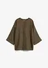 Oversizeblus i rent linne, bonprix
