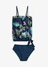 Bandåtankini (2 delar) med axelband som kan varieras, bonprix